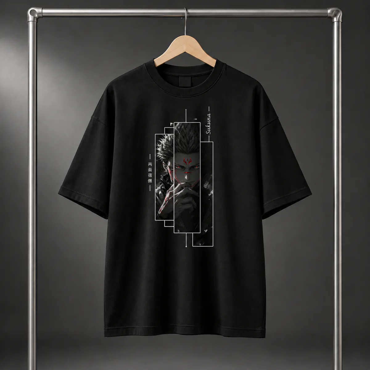 Sukuna Drop Shoulder T-Shirt - Premium Drop Shoulders  | Sports Nation BD Bangladesh