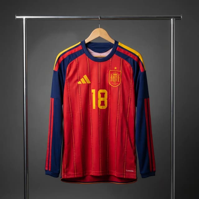 Spain WC26 Home Kit Full Sleeve