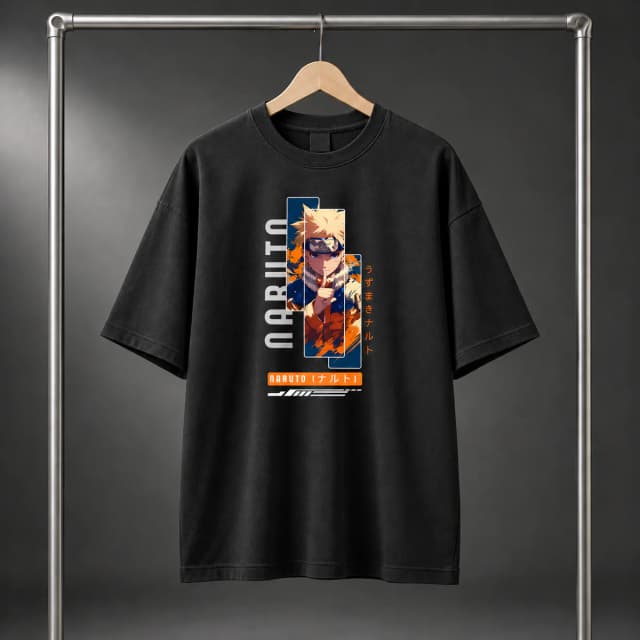 Naruto Drop Shoulder T-Shirt