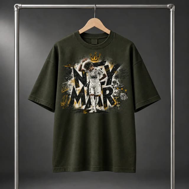 Neymar Drop Shoulder T-Shirt