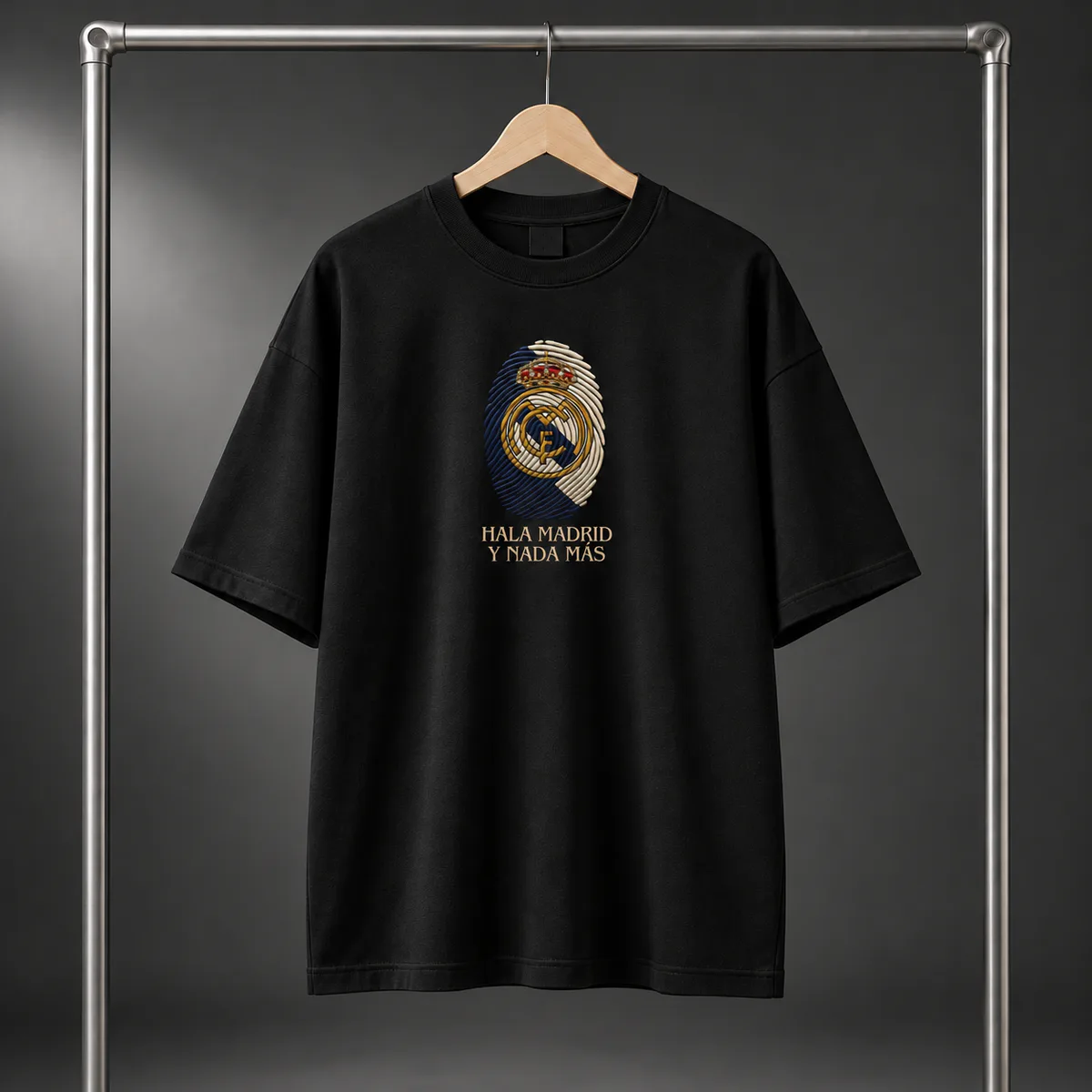 Real Madrid Drop Shoulder T-Shirt - Premium Drop Shoulders | Sports Nation BD Bangladesh