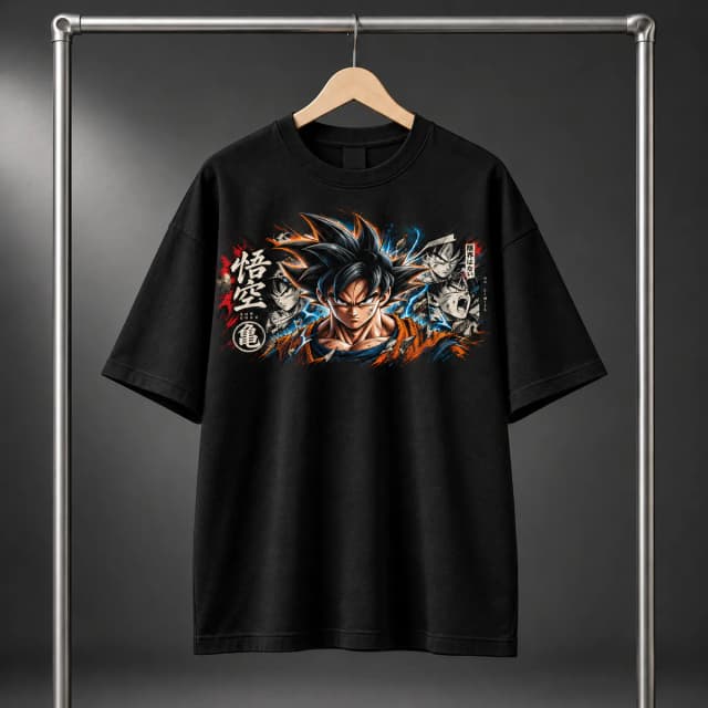 Son Goku Drop Shoulder T-Shirt
